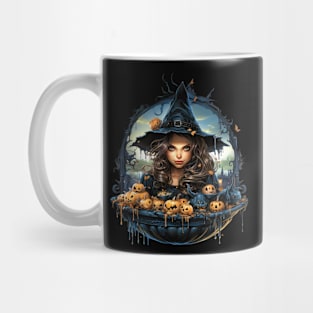 Young Witch and her Cauldron Mug